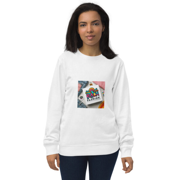 Unisex organic sweatshirt - Imagen 2